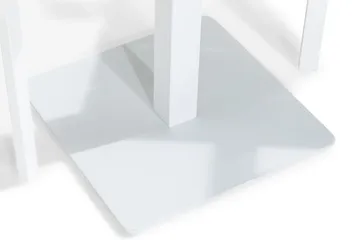 Tunis Caféset 70x70 + 2 Stapelstolar - Vit/Grå - Utemöbler & utemiljö - Utegrupp - Cafegrupp & cafeset