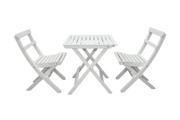 Utomhusmöbelgrupp Wilma & Knohult - Vit - Utemöbler & utemiljö - Utegrupp - Cafegrupp & cafeset