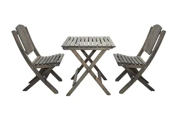 Utomhusmöbelgrupp Wilma & Visby - Grå - Utemöbler & utemiljö - Utegrupp - Cafegrupp & cafeset