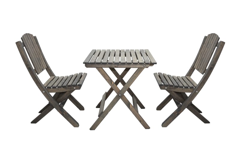 Utomhusmöbelgrupp Wilma & Visby - Grå - Utemöbler & utemiljö - Utegrupp - Cafegrupp & cafeset