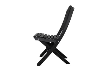 Utomhusmöbelgrupp Wilma & Visby - Svart - Utemöbler & utemiljö - Utegrupp - Cafegrupp & cafeset