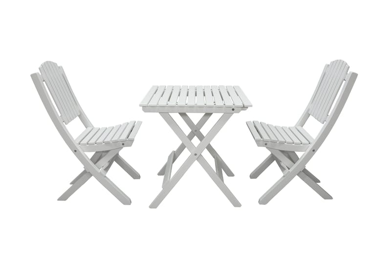 Utomhusmöbelgrupp Wilma & Visby - Vit - Utemöbler & utemiljö - Utegrupp - Cafegrupp & cafeset