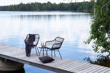 Viga Balkonggrupp 2-sits - Svart - Utemöbler & utemiljö - Utegrupp - Cafegrupp & cafeset