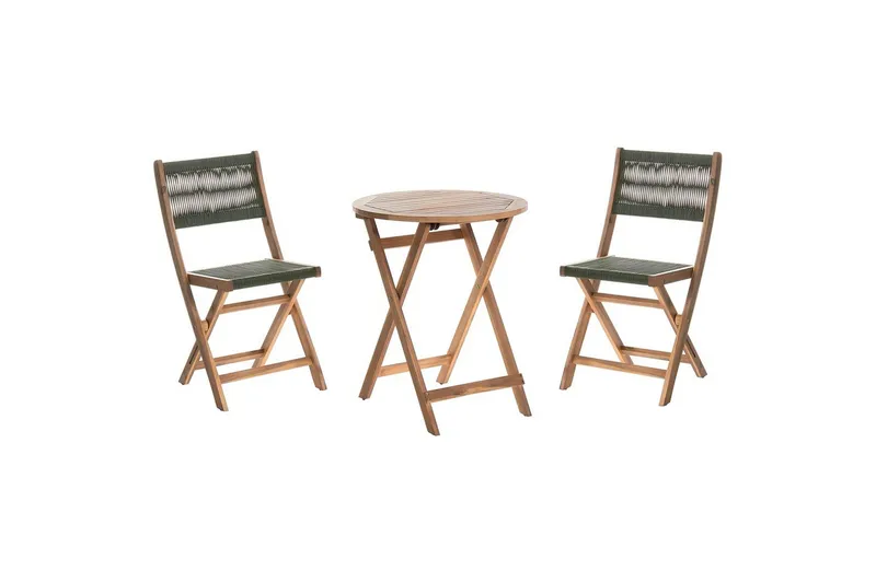 Cafégrupp Prossedi, Grönt, ljust trä