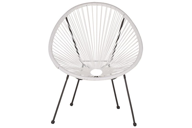 Cafeset Acapulco II Vit/Svart - Vit/Svart - Utemöbler & utemiljö - Utegrupp - Cafegrupp & cafeset