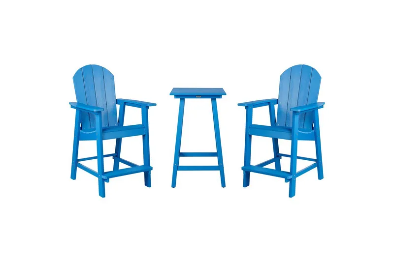 Cafeset Adirondack Blå, Blå