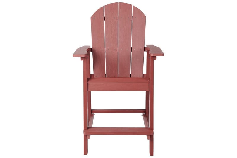 Cafeset Adirondack Röd - Röd - Utemöbler & utemiljö - Utegrupp - Cafegrupp & cafeset