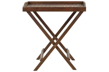 Cafeset Amantea med kuddar M örk trä/blå - Mörk trä/blå - Utemöbler & utemiljö - Utegrupp - Cafegrupp & cafeset