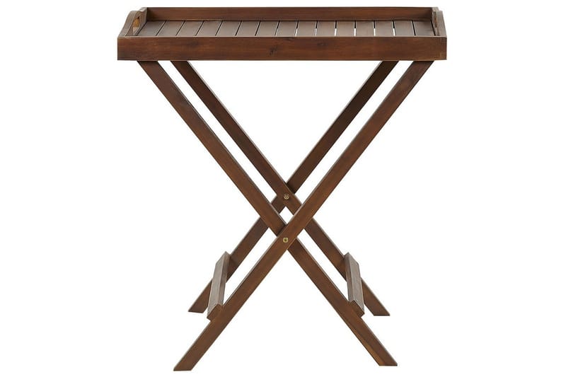 Cafeset Amantea med kuddar Mörkt trä/grått - Mörkt trä/grått - Utemöbler & utemiljö - Utegrupp - Cafegrupp & cafeset