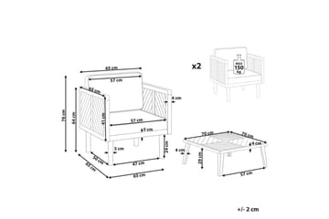 Cafeset Baratti - Utemöbler & utemiljö - Utegrupp - Cafegrupp & cafeset