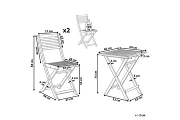 Cafeset Fiji - Utemöbler & utemiljö - Utegrupp - Cafegrupp & cafeset
