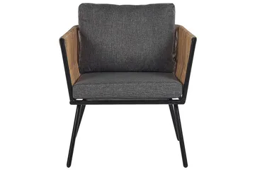 Cafeset Gargano Brun/grå - Brun/grå - Utemöbler & utemiljö - Utegrupp - Cafegrupp & cafeset