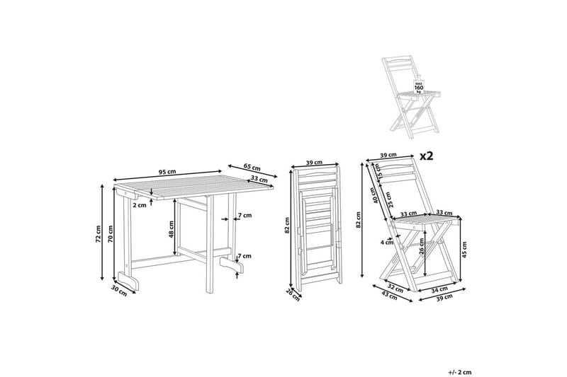 Cafeset Lenola - Utemöbler & utemiljö - Utegrupp - Cafegrupp & cafeset