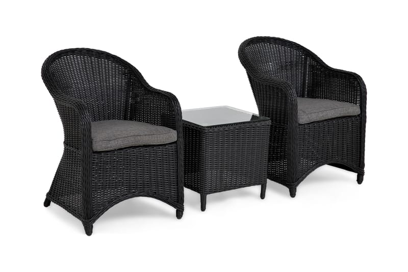Caféset Marcus med 2 Light Fåtöljer m Dyna - Cafegrupp & cafeset
