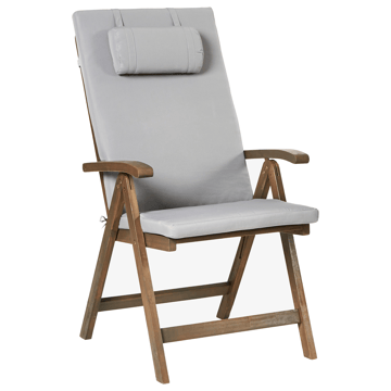 Caféset utomhus Amantea Premium Akaciaträ - Brun/Ljusgrå - Utemöbler & utemiljö - Utegrupp - Cafegrupp & cafeset