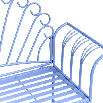 Caféset utomhus Cavinia Järn - Blå - Utemöbler & utemiljö - Utegrupp - Cafegrupp & cafeset