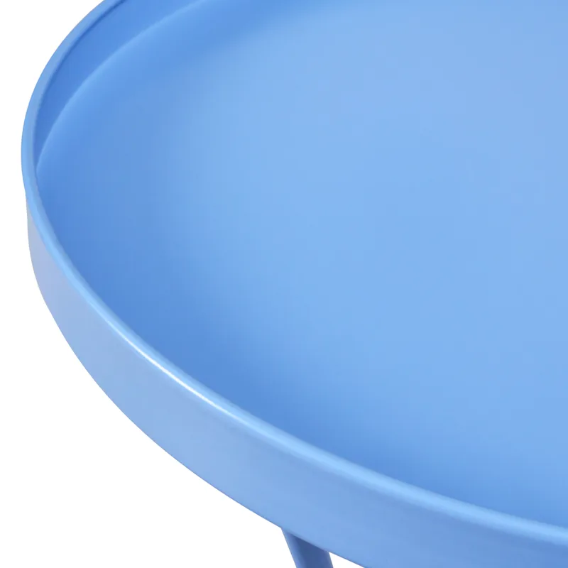 Caféset utomhus Cavinia Järn - Blå - Utemöbler & utemiljö - Utegrupp - Cafegrupp & cafeset