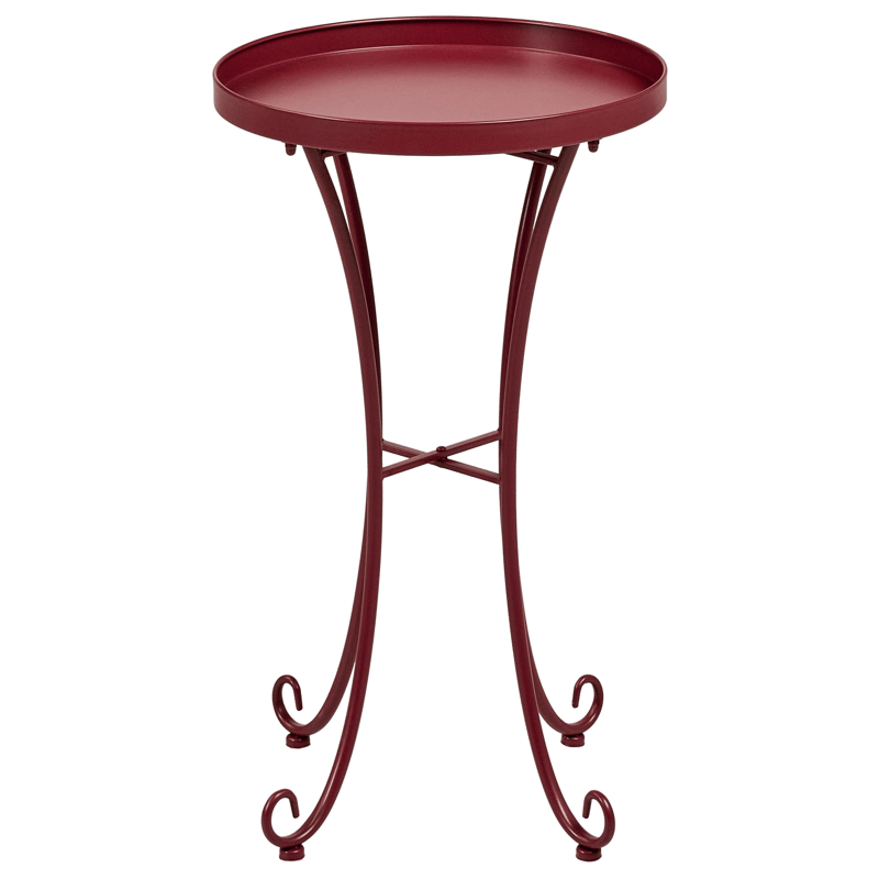 Caféset utomhus Cavinia Järn - Röd - Utemöbler & utemiljö - Utegrupp - Cafegrupp & cafeset