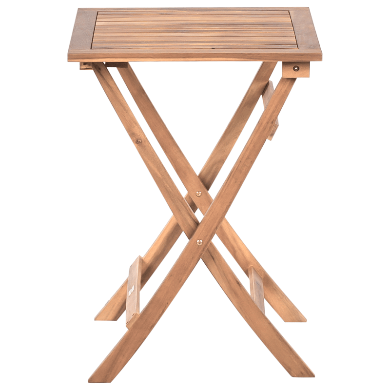 Caféset utomhus Coniolo Akaciaträ - Brun/Svart - Utemöbler & utemiljö - Utegrupp - Cafegrupp & cafeset