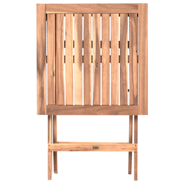 Caféset utomhus Coniolo Akaciaträ - Brun/Svart - Utemöbler & utemiljö - Utegrupp - Cafegrupp & cafeset