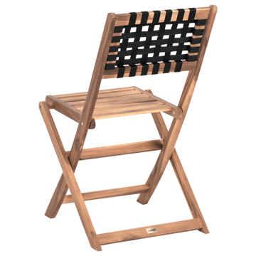 Caféset utomhus Coniolo Akaciaträ - Brun/Svart - Utemöbler & utemiljö - Utegrupp - Cafegrupp & cafeset