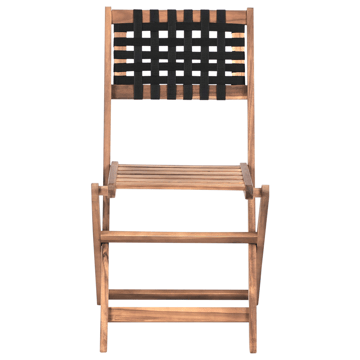 Caféset utomhus Coniolo Akaciaträ - Brun/Svart - Utemöbler & utemiljö - Utegrupp - Cafegrupp & cafeset