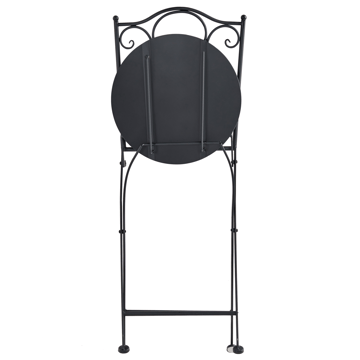 Caféset utomhus Fällbar Anapo Järn - svart/grön - Utemöbler & utemiljö - Utegrupp - Cafegrupp & cafeset