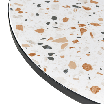 Caféset utomhus Fällbar Artena Järn - Svart/Vit - Utemöbler & utemiljö - Utegrupp - Cafegrupp & cafeset