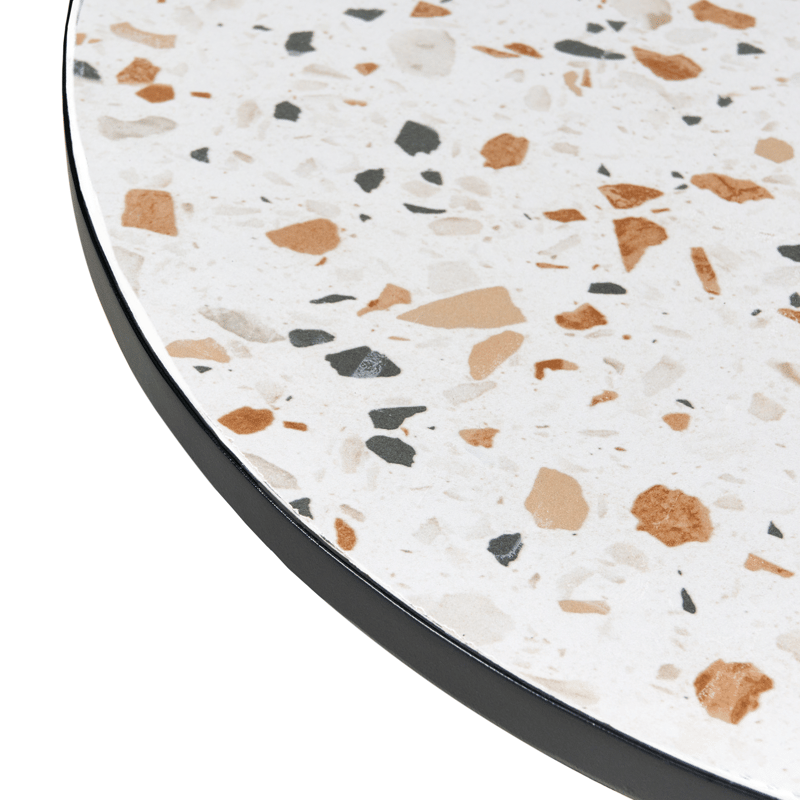 Caféset utomhus Fällbar Artena Järn - Svart/Vit - Utemöbler & utemiljö - Utegrupp - Cafegrupp & cafeset