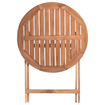 Caféset utomhus Fällbar Febbio Akaciaträ - Brun - Utemöbler & utemiljö - Utegrupp - Cafegrupp & cafeset