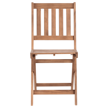 Caféset utomhus Fällbar Febbio Akaciaträ - Brun - Utemöbler & utemiljö - Utegrupp - Cafegrupp & cafeset