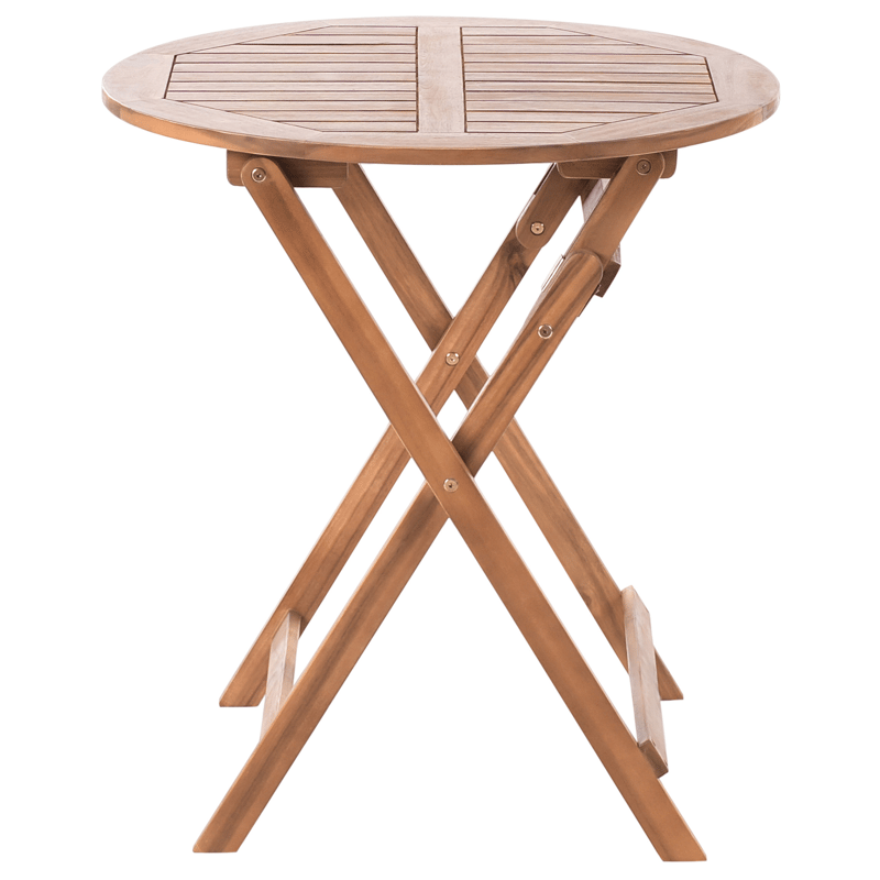 Caféset utomhus Fällbar Febbio Akaciaträ - Brun - Utemöbler & utemiljö - Utegrupp - Cafegrupp & cafeset