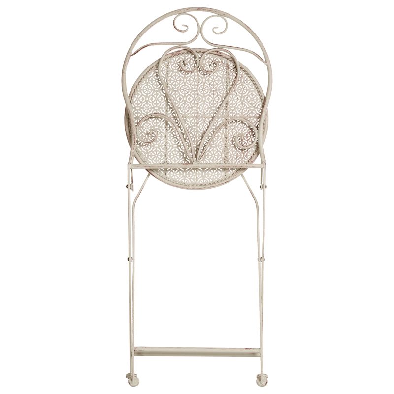 Caféset utomhus Fällbar Folelli Järn - Beige - Utemöbler & utemiljö - Utegrupp - Cafegrupp & cafeset