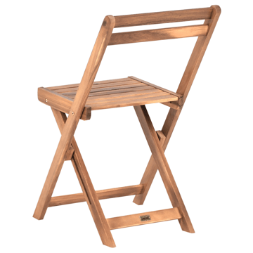 Caféset utomhus Fällbar Sacile Akaciaträ - Brun - Utemöbler & utemiljö - Utegrupp - Cafegrupp & cafeset