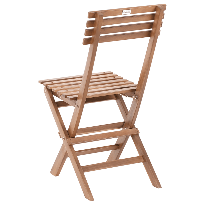 Caféset utomhus Fällbar Solarolo Akaciaträ - Brun - Utemöbler & utemiljö - Utegrupp - Cafegrupp & cafeset