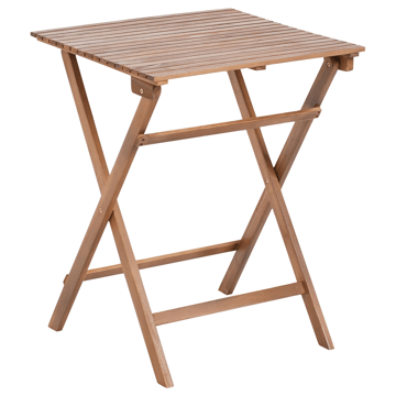 Caféset utomhus Fällbar Solarolo Akaciaträ - Brun - Utemöbler & utemiljö - Utegrupp - Cafegrupp & cafeset