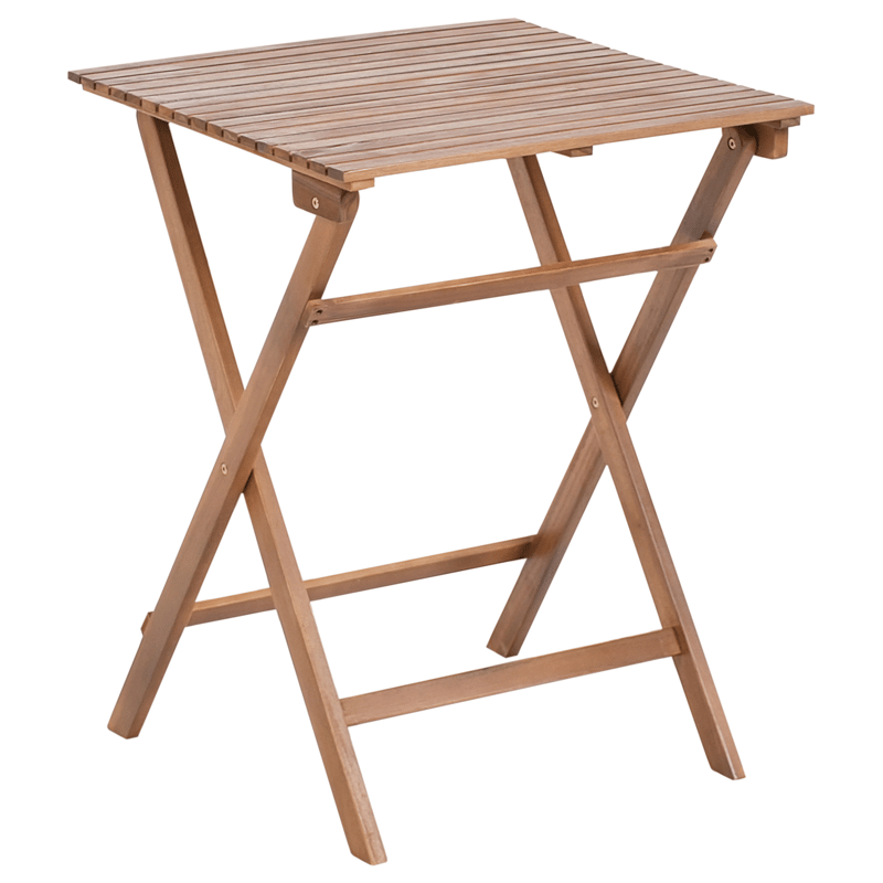 Caféset utomhus Fällbar Solarolo Akaciaträ - Brun - Utemöbler & utemiljö - Utegrupp - Cafegrupp & cafeset