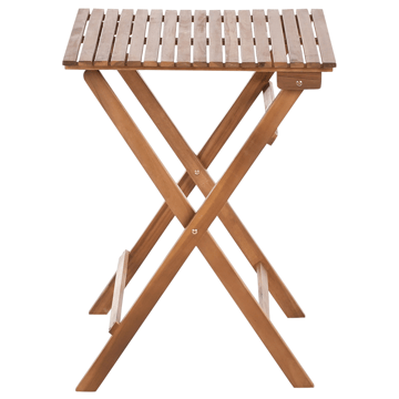 Caféset utomhus Fällbar Solarolo Akaciaträ - Brun - Utemöbler & utemiljö - Utegrupp - Cafegrupp & cafeset