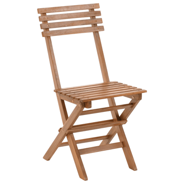 Caféset utomhus Fällbar Solarolo Akaciaträ - Brun - Utemöbler & utemiljö - Utegrupp - Cafegrupp & cafeset