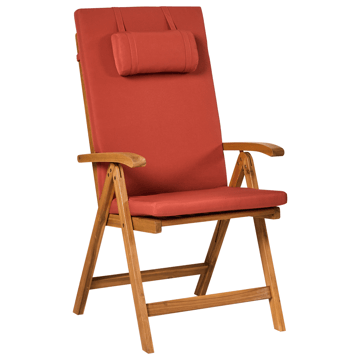 Caféset utomhus Java Premiuim Akaciaträ - Brun/Röd - Utemöbler & utemiljö - Utegrupp - Cafegrupp & cafeset