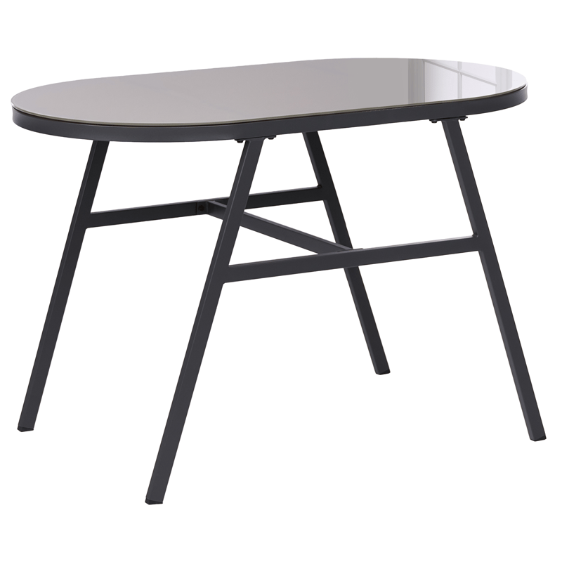 Caféset utomhus Muros Stål - Grå/Beige - Utemöbler & utemiljö - Utegrupp - Cafegrupp & cafeset