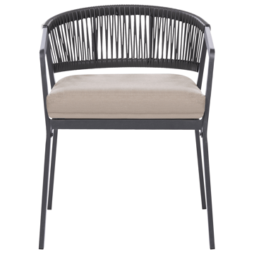 Caféset utomhus Muros Stål - Grå/Beige - Utemöbler & utemiljö - Utegrupp - Cafegrupp & cafeset