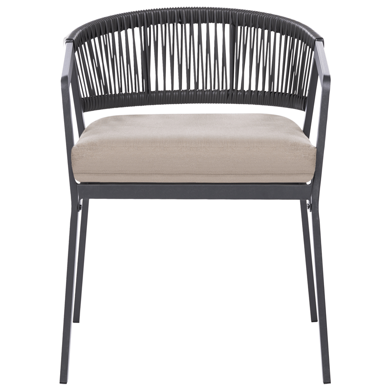 Caféset utomhus Muros Stål - Grå/Beige - Utemöbler & utemiljö - Utegrupp - Cafegrupp & cafeset