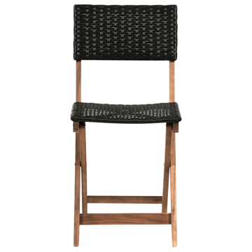 Caféset utomhus Rivarotta Akaciaträ - Brun/Svart - Utemöbler & utemiljö - Utegrupp - Cafegrupp & cafeset