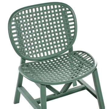 Caféset utomhus Sicelle - Grön - Utemöbler & utemiljö - Utegrupp - Cafegrupp & cafeset