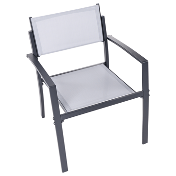 Caféset utomhus Tavoleto Stål - Grå - Utemöbler & utemiljö - Utegrupp - Cafegrupp & cafeset