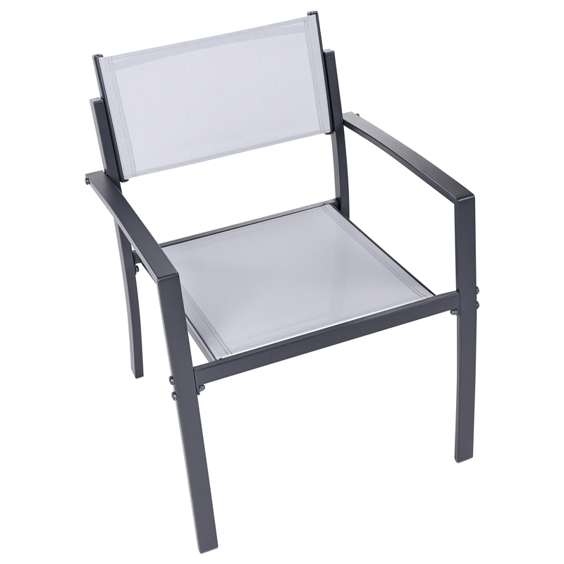 Caféset utomhus Tavoleto Stål - Grå - Utemöbler & utemiljö - Utegrupp - Cafegrupp & cafeset