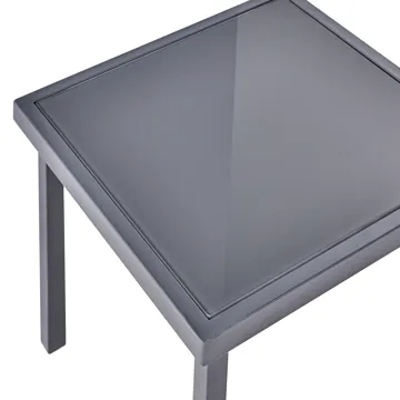 Caféset utomhus Tavoleto Stål - Mörkgrå - Utemöbler & utemiljö - Utegrupp - Cafegrupp & cafeset