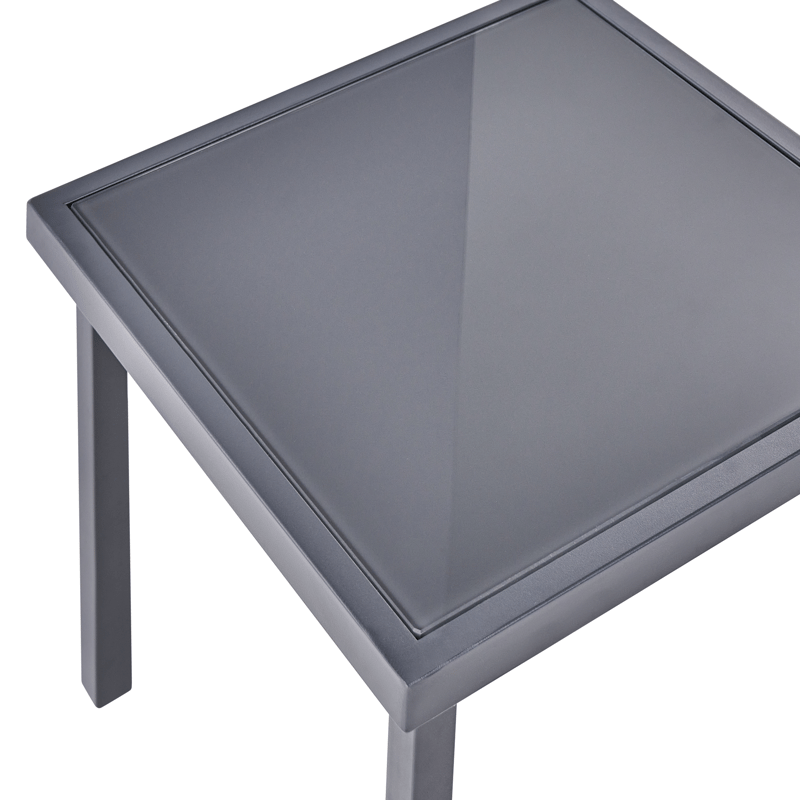 Caféset utomhus Tavoleto Stål - Mörkgrå - Utemöbler & utemiljö - Utegrupp - Cafegrupp & cafeset