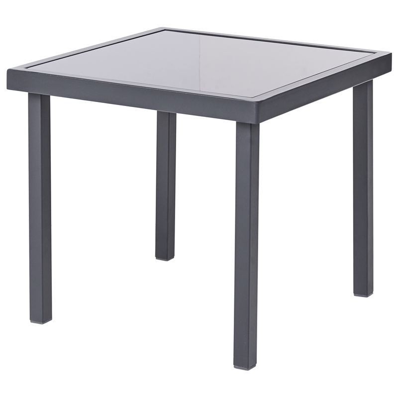 Caféset utomhus Tavoleto Stål - Mörkgrå - Utemöbler & utemiljö - Utegrupp - Cafegrupp & cafeset